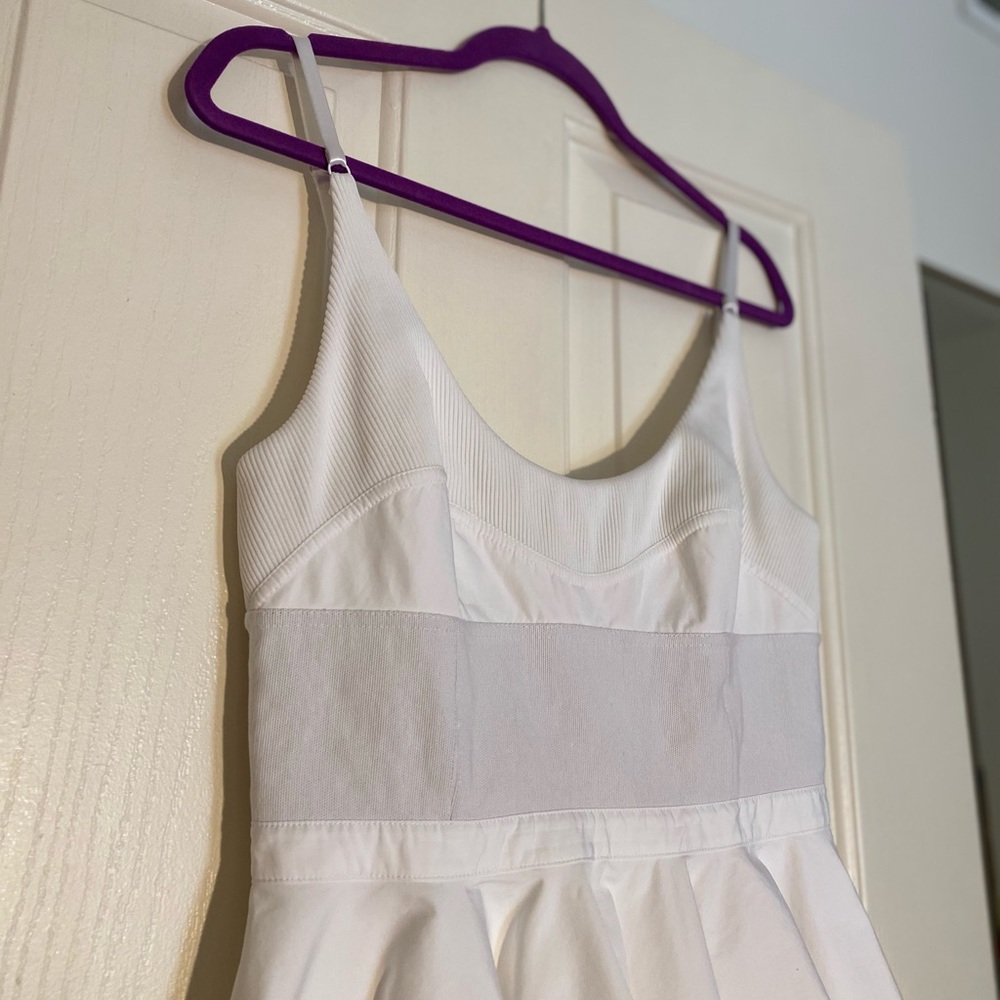EUC ALEXANDER WANG Poplin Fit-And-Flare Mini Dress 6 $695 - Picture 6 of 10